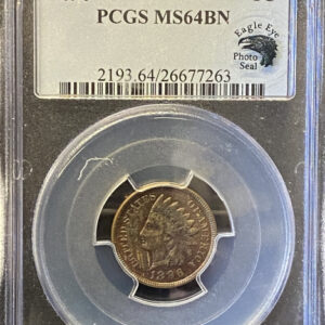 1896 PCGS MS64BN Eagle Eye Photo Seal