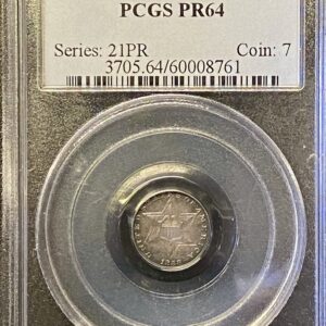 1858 PCGS PR64