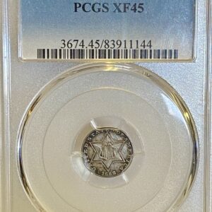 1858 PCGS EF45