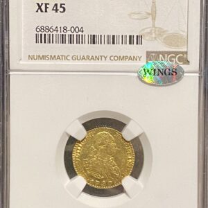 1797M MF Spain escudo NGC XF45 WINGS