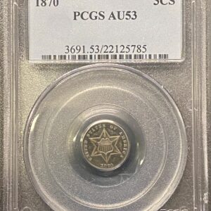 1870 PCGS AU53