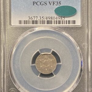 1859 PCGS VF35 CAC