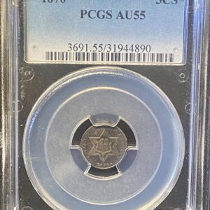1870 PCGS AU55
