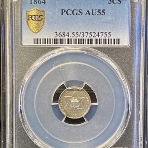 1864 PCGS AU55