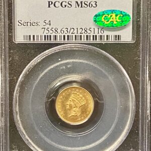 1861 PCGS MS63 CAC