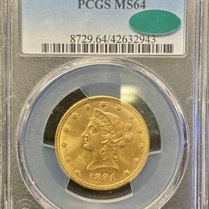 1894 PCGS MS64 CAC