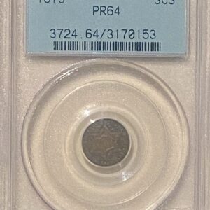 1873 PCGS PR64 OGH