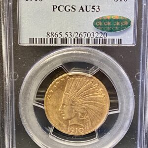 1910 PCGS AU53 CAC