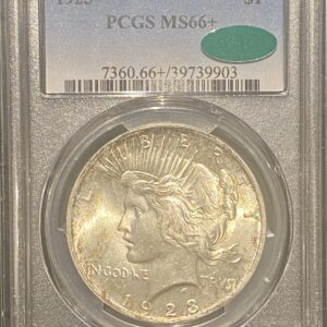 1923 PCGS MS66+ CAC